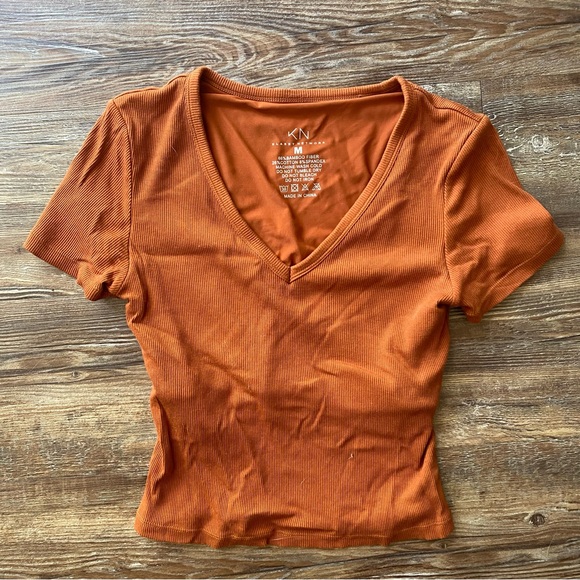 Klassy Network Tops - Bamboo V-Neck T-shirt Brami